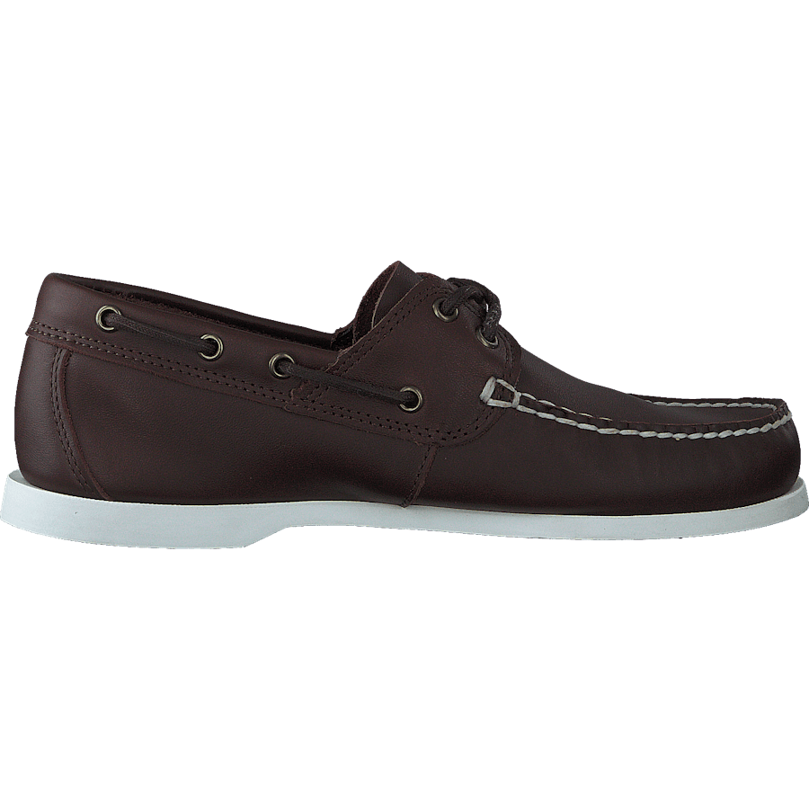 Cedar Bay Boat Shoe Dk Brown Full Grain - Bild 2