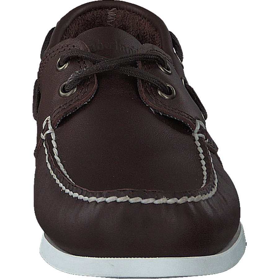 Cedar Bay Boat Shoe Dk Brown Full Grain - Bild 4