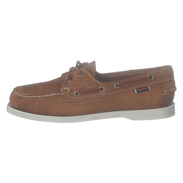 Dockside Portland Crazy W Brown Tan, Female, Buty, Płaskie buty, mokasyny, Brązowy, EU 37,5