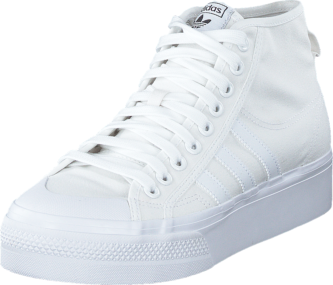 Nizza Platform Mid W Cloud White / Cloud White / Cloud White