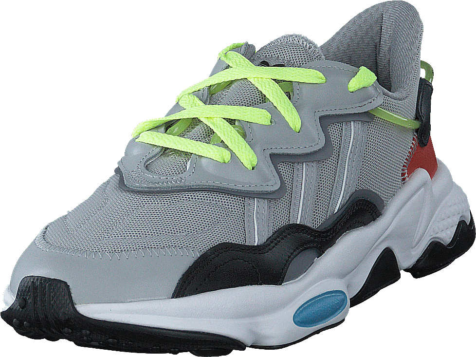 Ozweego Grey Two / Core Black / Hazy Blue - Bild 3