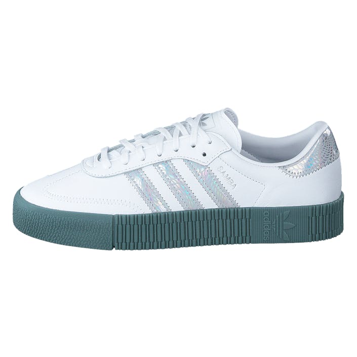 Sambarose W Cloud White / Supplier Colour / Hazy Emerald, Female, Topánky, Tenisky, Tenisky, Modrá/Tyrkysová, EU 40