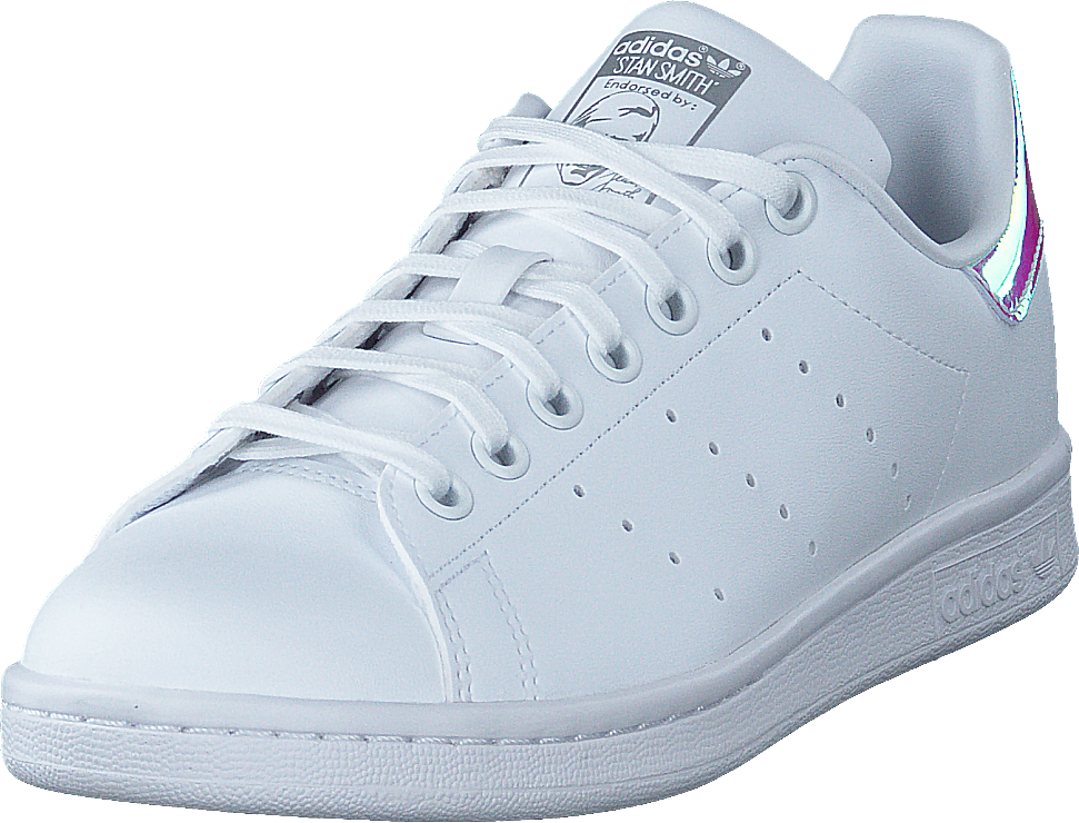 Stan Smith J Cloud White / Cloud White / Silver Metallic