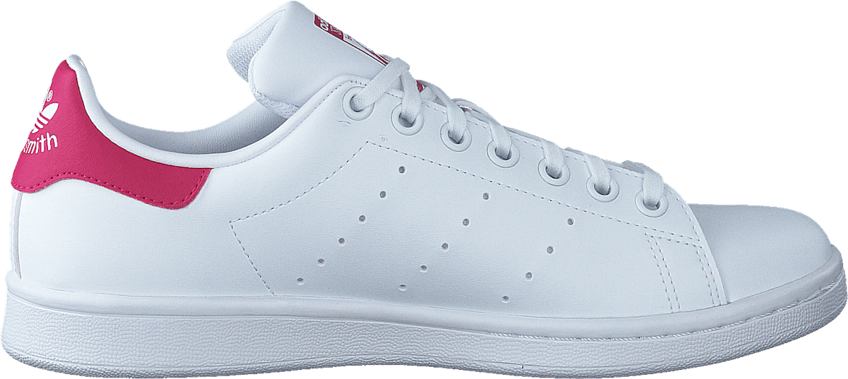 Stan Smith J Cloud White / Cloud White / Bold Pink