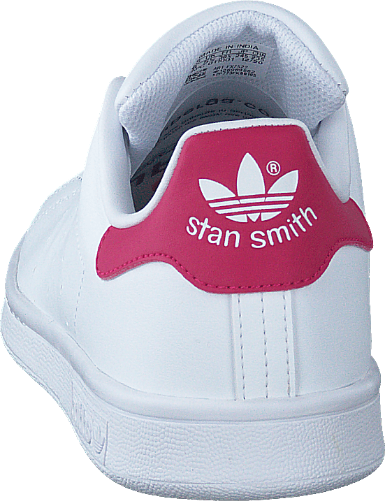 Stan Smith J Cloud White / Cloud White / Bold Pink
