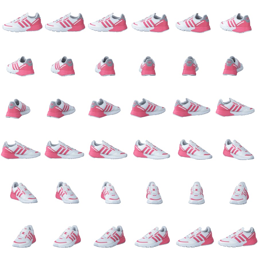 Zx 1K Boost J Cloud White / Hazy Rose / Halo Silver - Bild 8