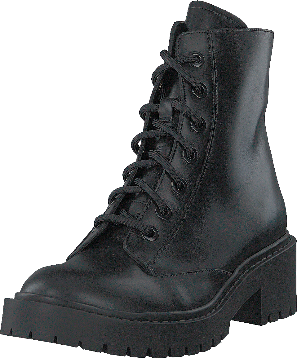 Pike Lace Up Boot Black