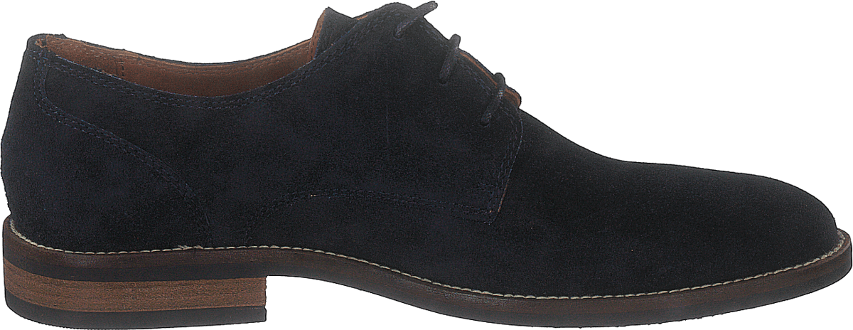 Essential Suede Lace Up Derby Midnight