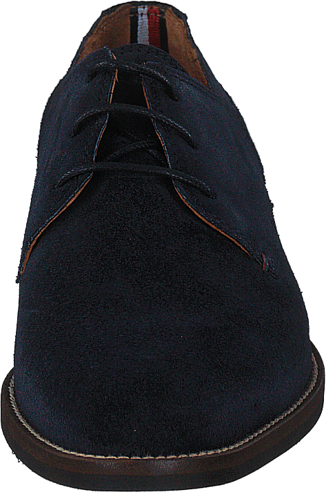 Essential Suede Lace Up Derby Midnight