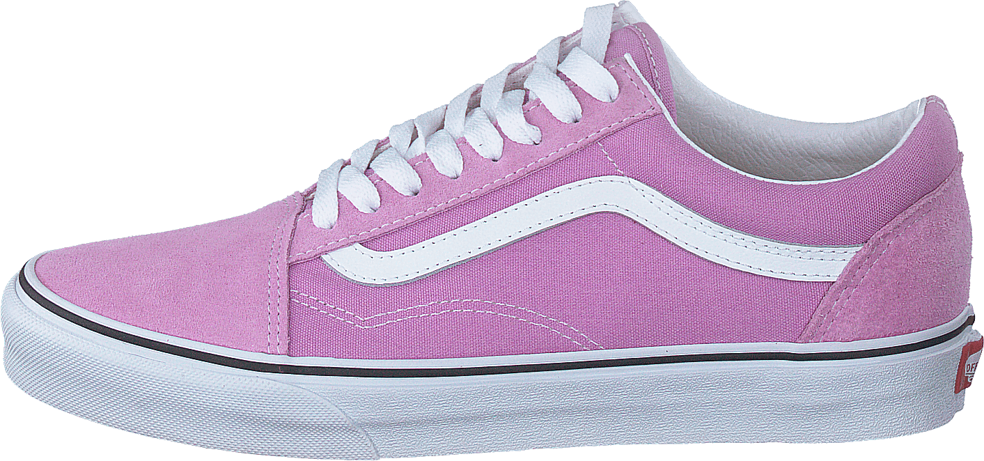 Ua Old Skool Orchid/true White, Unisex, Chaussures, Baskets, Sneakers, Bleu/Rose, EU 37