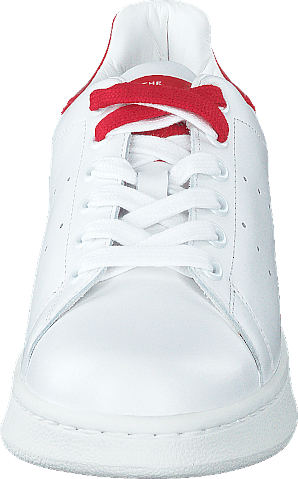 The Tennis Shoe White-red