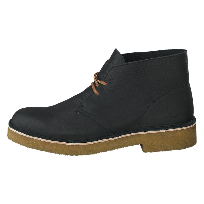 Desert Boot 221 G Black Leather, Male, Shoes, Boots, Boots, Black, EU 44,5