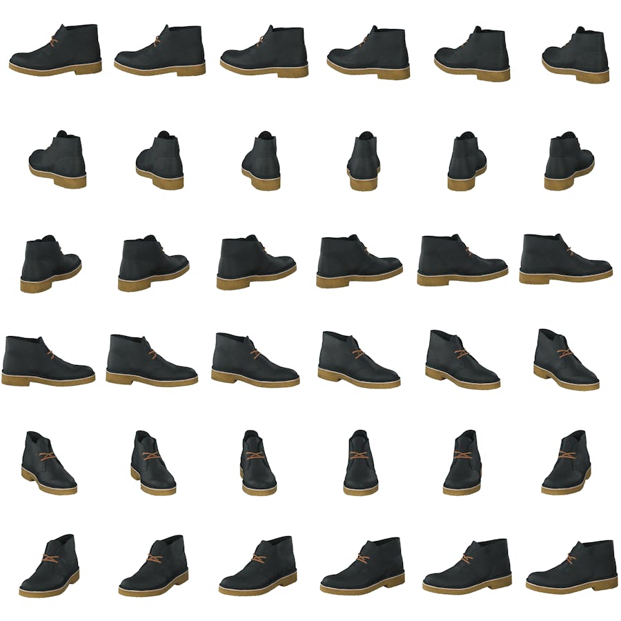 Desert Boot 221 G Black Leather - Bild 8