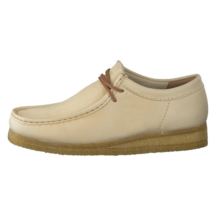 Wallabee G Natural Leather, Male, Buty, Płaskie buty, Sneakersy, Beżowy, EU 44,5