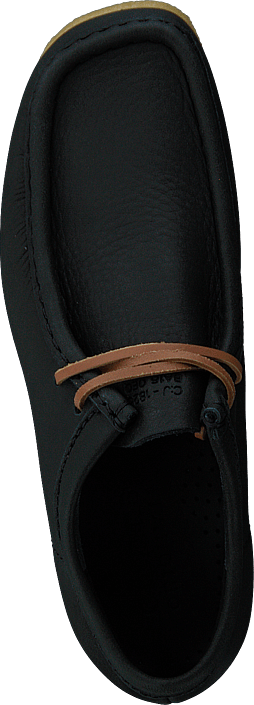 Wallabee G Black Leather