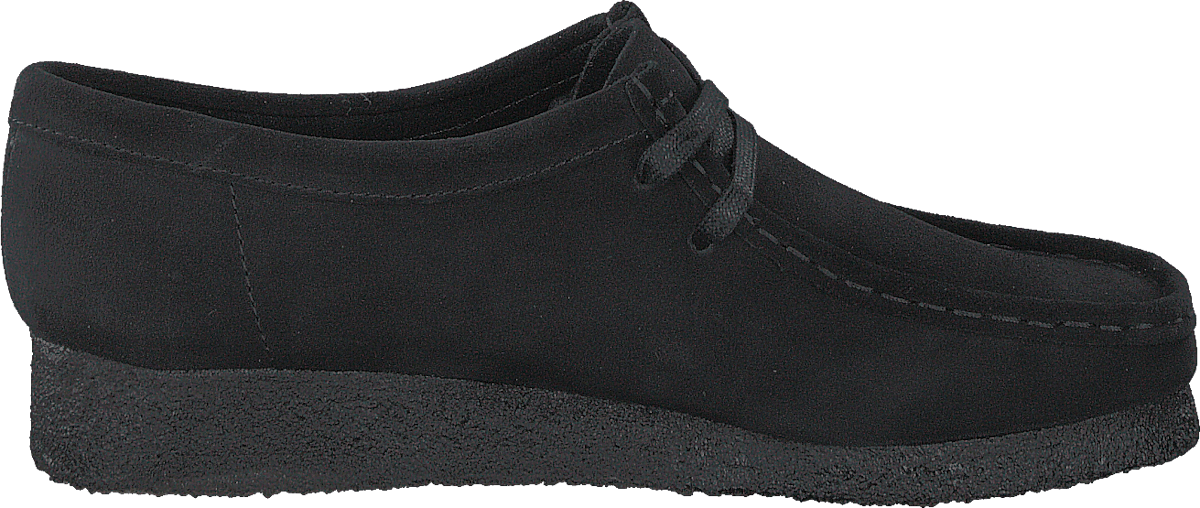 Wallabee Black Suede