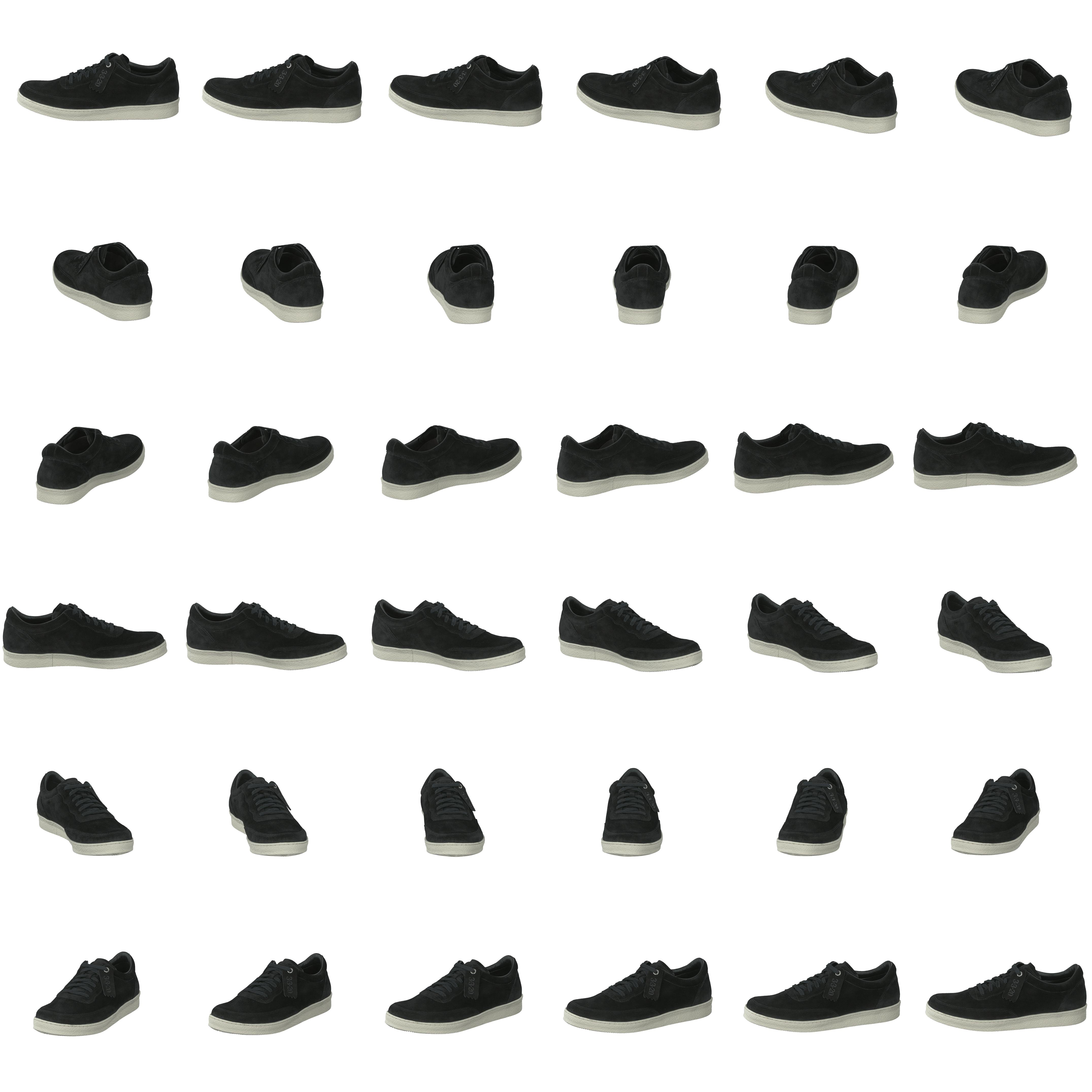 3-3-20 Index Sneaker Black - Bild 8