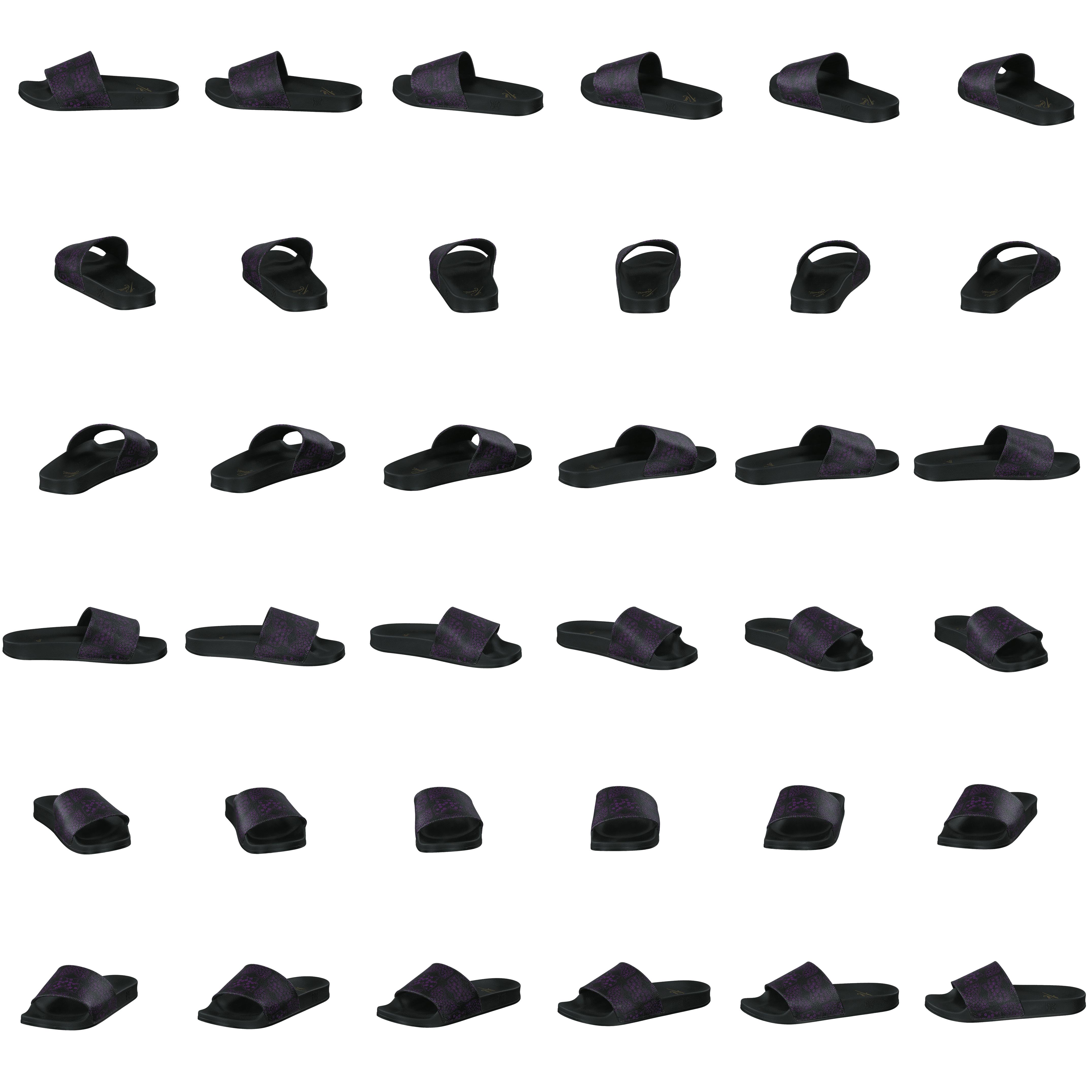 Shower Sandals - Papillon Pvc Black - Bild 8