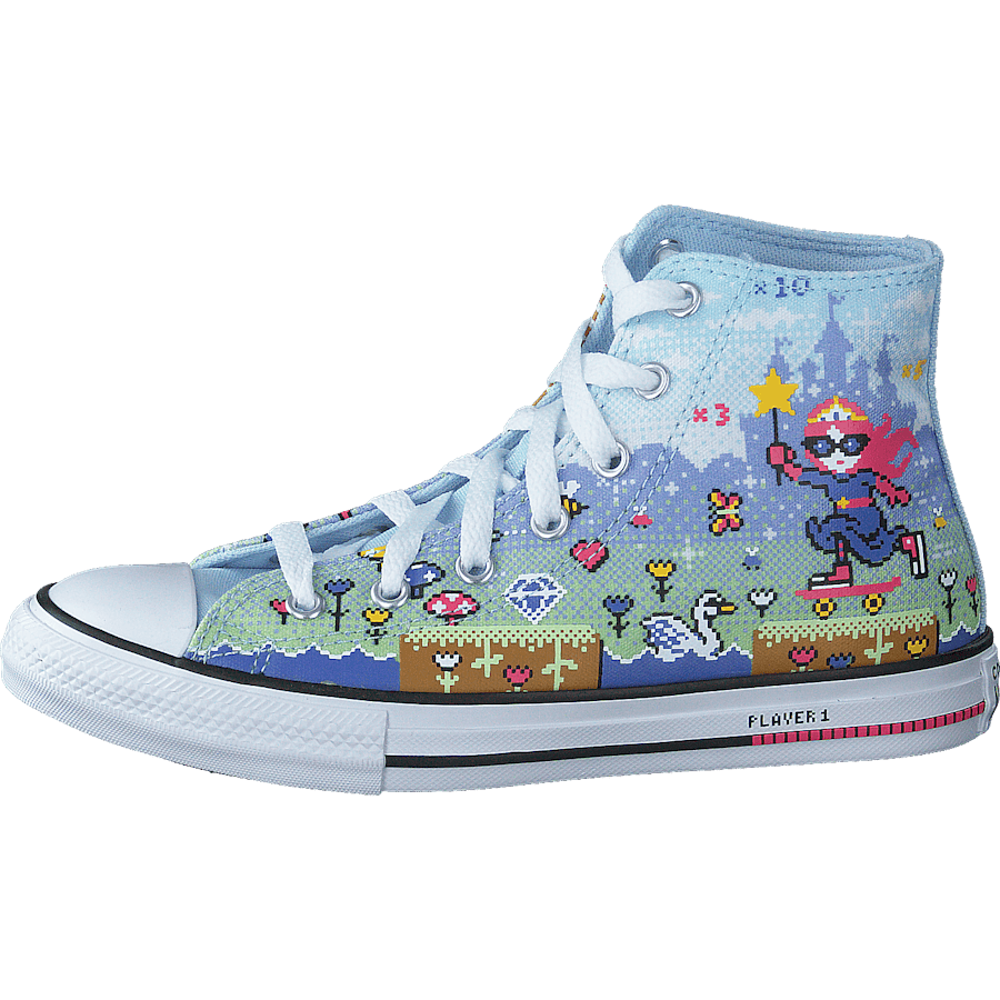 Chuck Taylor All Star Hi Light Blue/cream