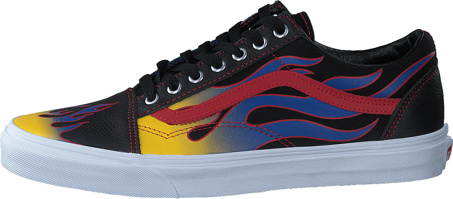 Old Skool Racer Black/red, Unisex, Obuv, Tenisky, Tenisky, Modrý/Černá, EU 43