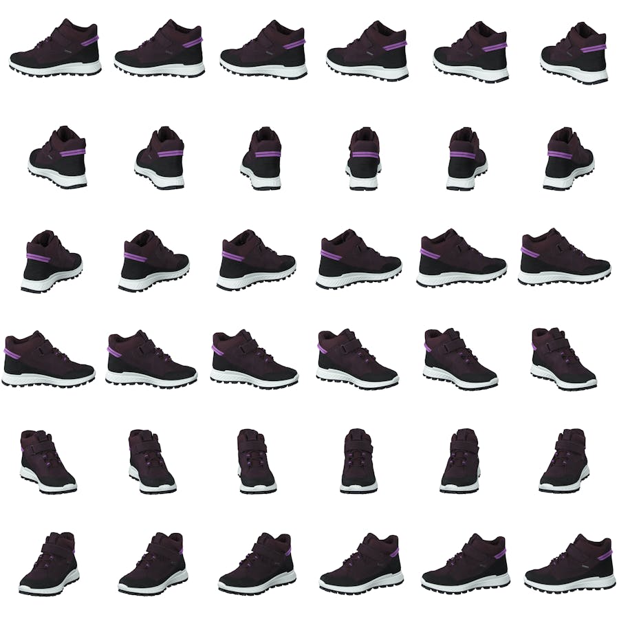 Ecco Exostrike Kids Black/fig/fig - Bild 8