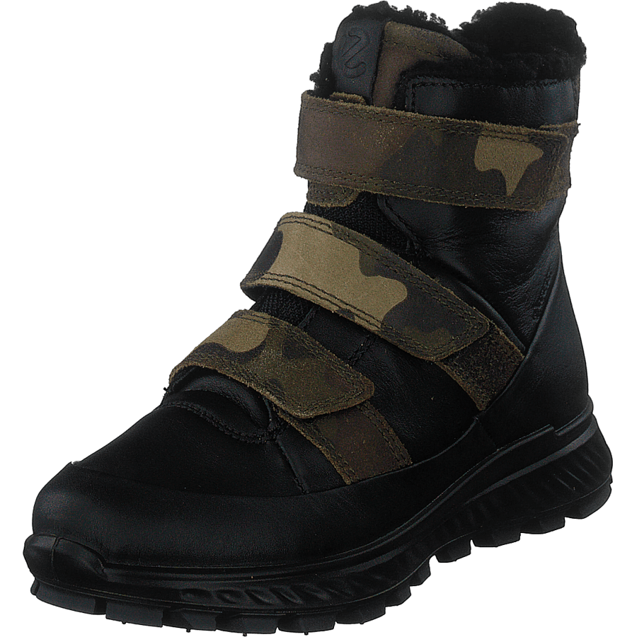 Ecco Exostrike Kids Black/tarmac Camo - Bild 3