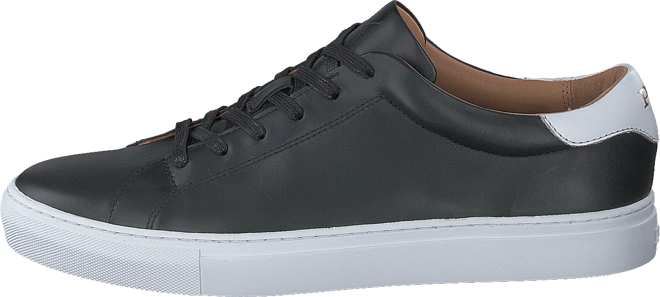 Jermain Leather Sneaker Black, Unisex, Skor, Sneakers, Sneakers, Grå, EU 46