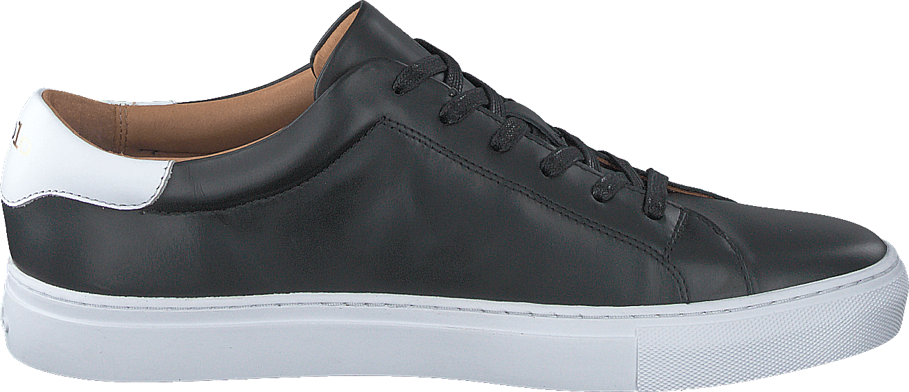 Jermain Leather Sneaker Black - Bild 2