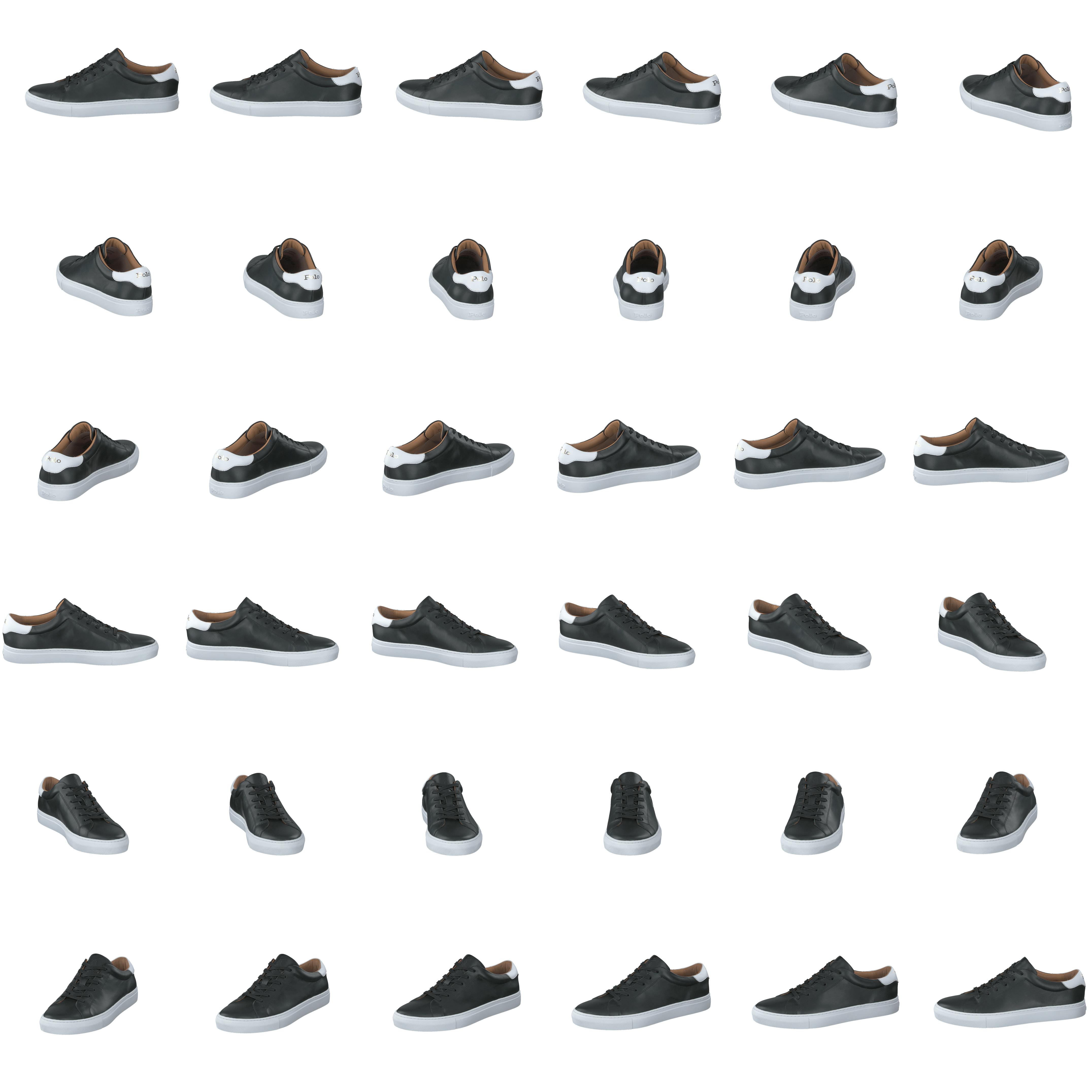 Jermain Leather Sneaker Black - Bild 8