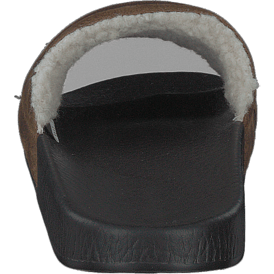 Faux-Shearling–Lined Suede Slide Snuff - Bild 5