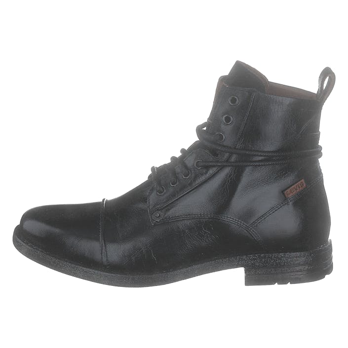 Emerson Regular Black, Male, Kengät, Bootsit, Bootsit, Musta, EU 43