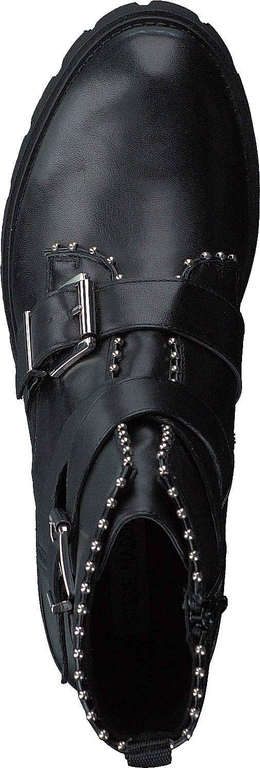 Hoofy Black Leather Shoes for every occasion Footway