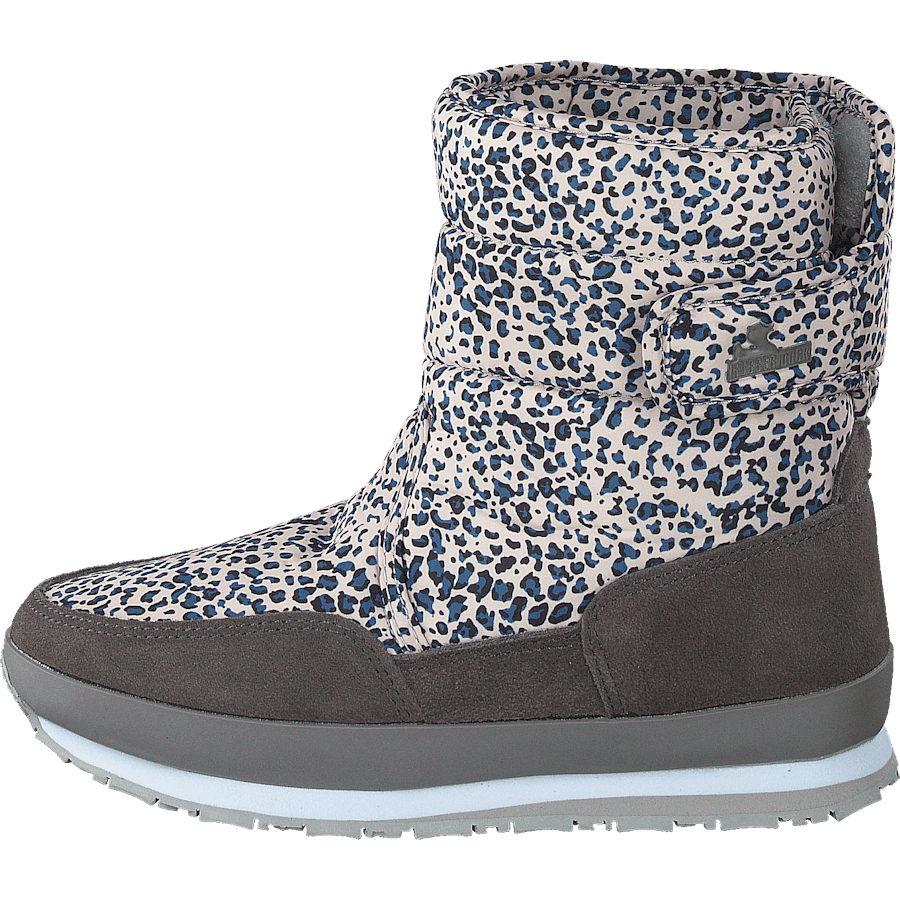 Rd Leo Print Kids Grey Leo
