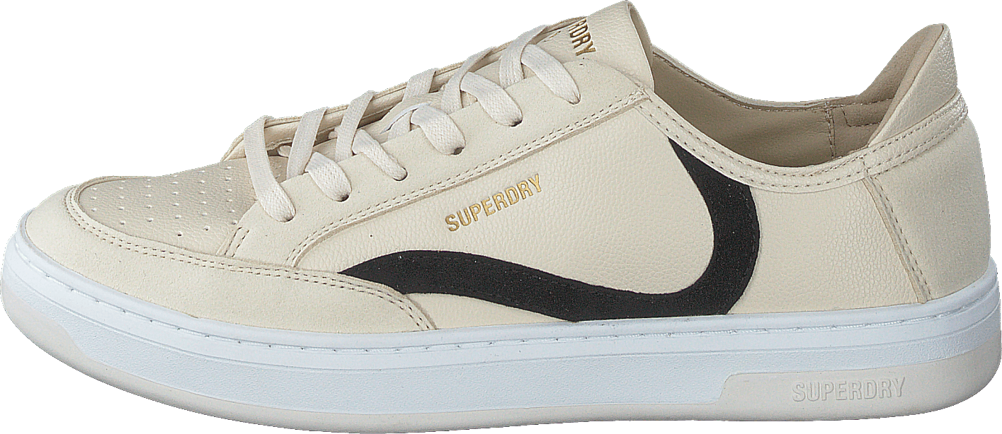 Vegan Basket Ov Low Trainer Oatmeal/vintage Black