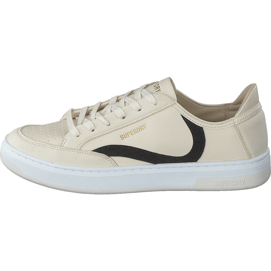 Vegan Basket Ov Low Trainer Oatmeal/vintage Black