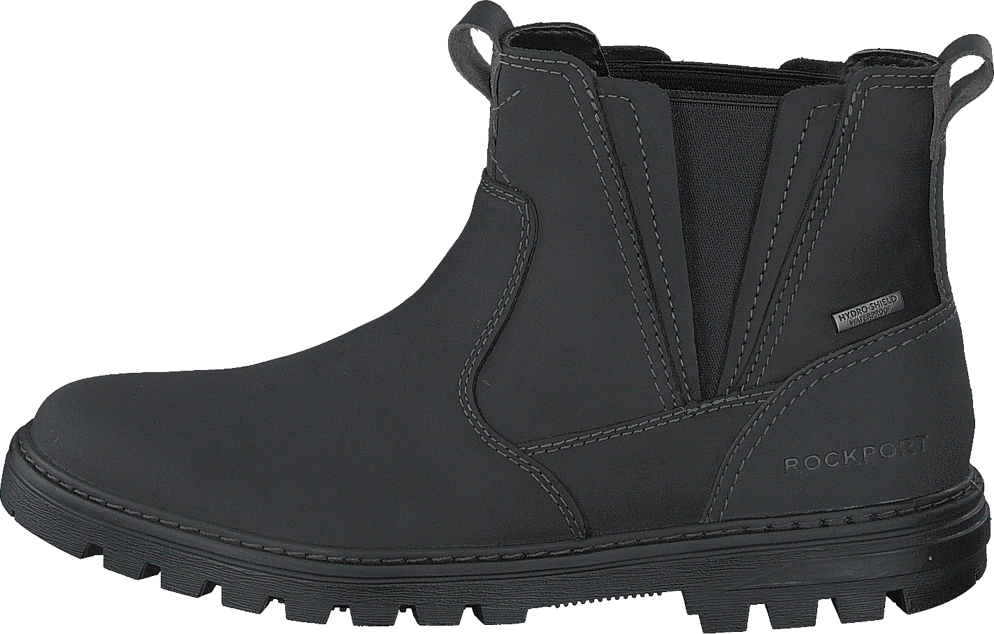 Wea. Or Not Chelsea Black Lea/sde, Male, Zapatos, Botas, chelsea boots, Negro, EU 44
