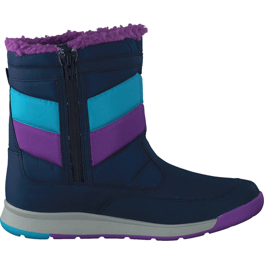 Alpine Puffer Wtpf Navy/turq/purple - Bild 2