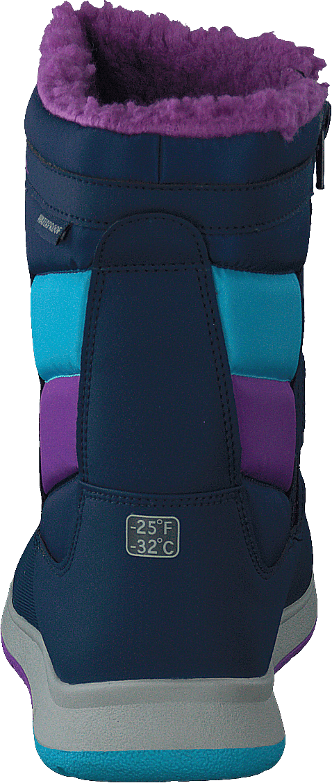 Alpine Puffer Wtpf Navy/turq/purple - Bild 5