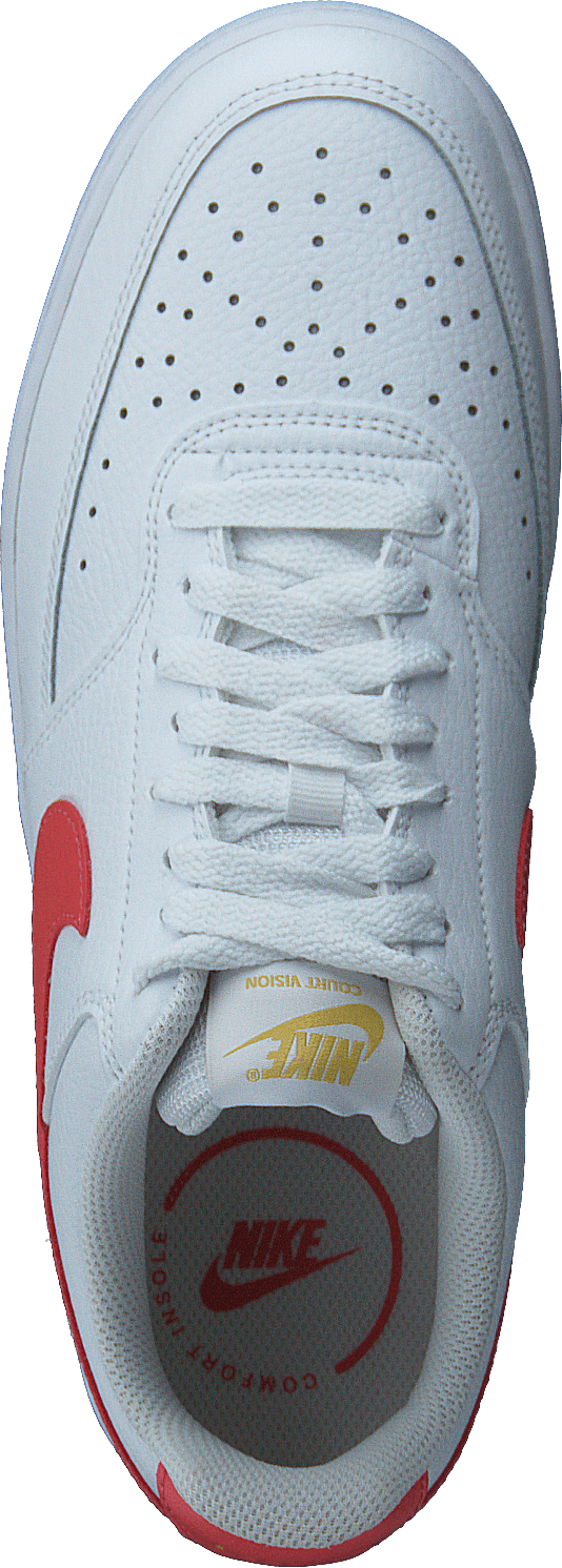 Wmns Court Vision Lo White/Red