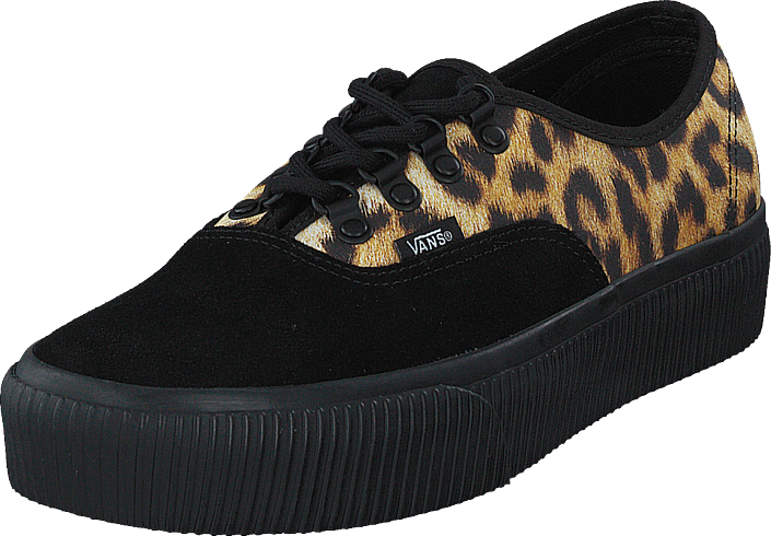 vans authentic platform leopard