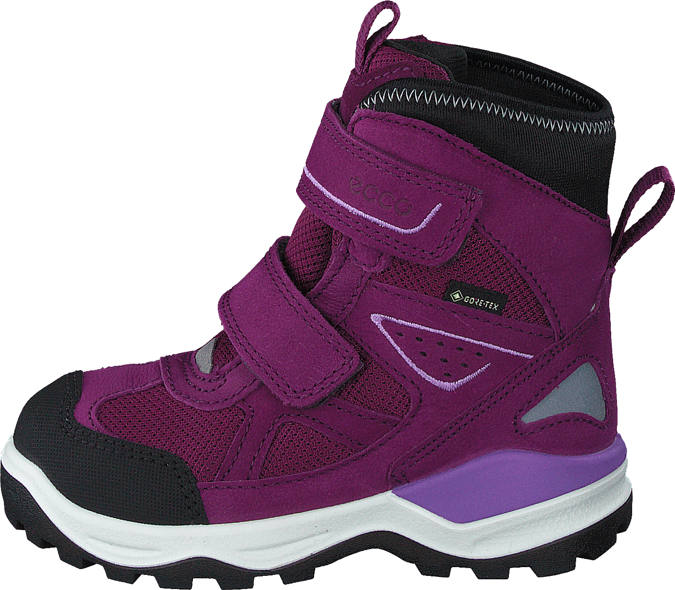 Ecco Snow Mountain Black/dark Purple/dark Purple, Unisex, Kengät, Bootsit, talvikengät, Violetti, EU 32