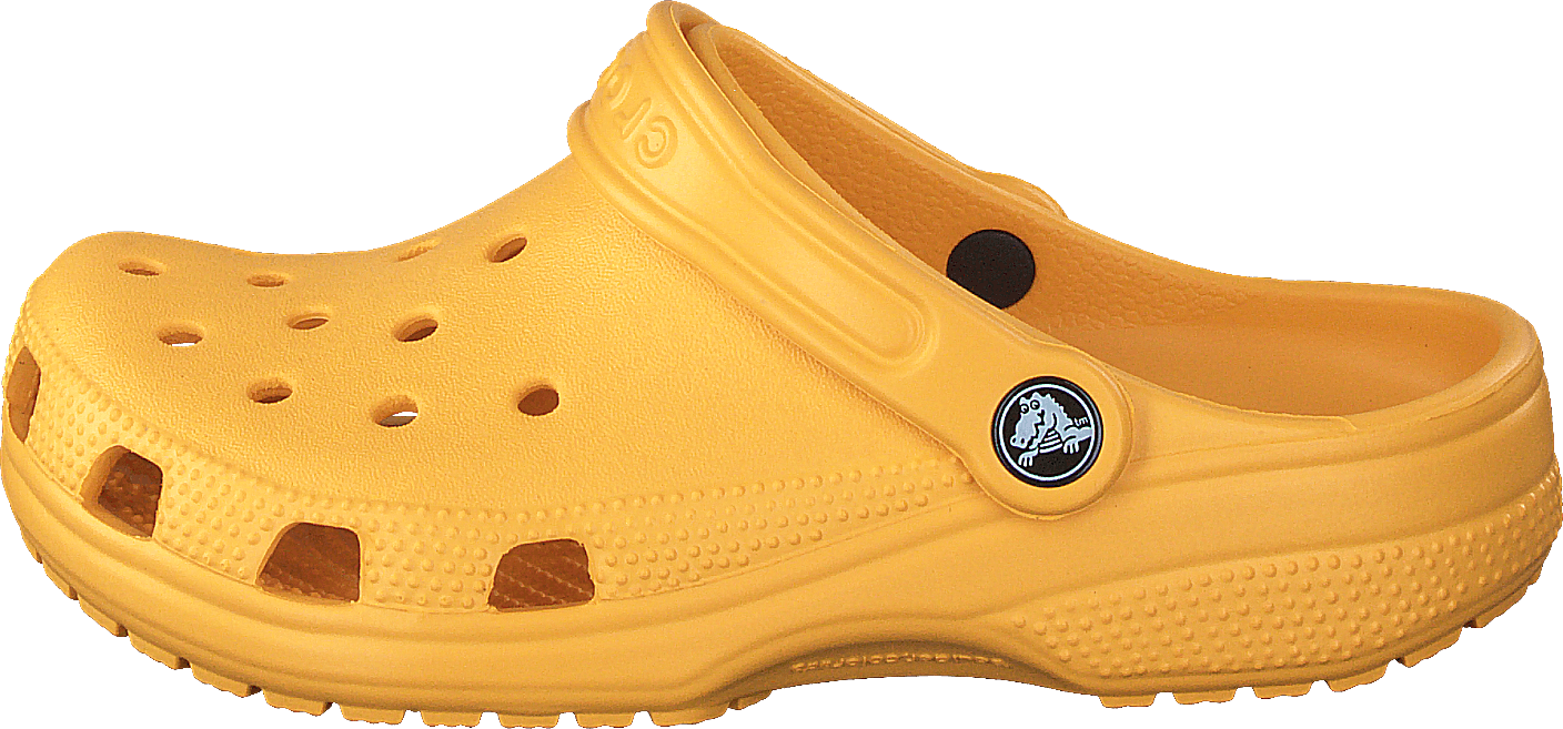 Classic Clog Kids Orange Sorbet, Unisex, Shoes, Sandals and Slippers, sandals, Orange/Yellow, EU 22/23