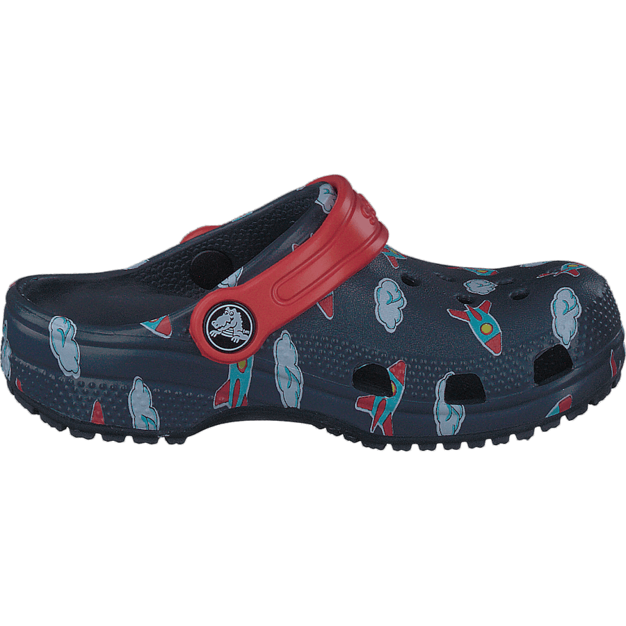 Classic Printed Clog Kids Navy - Bild 2