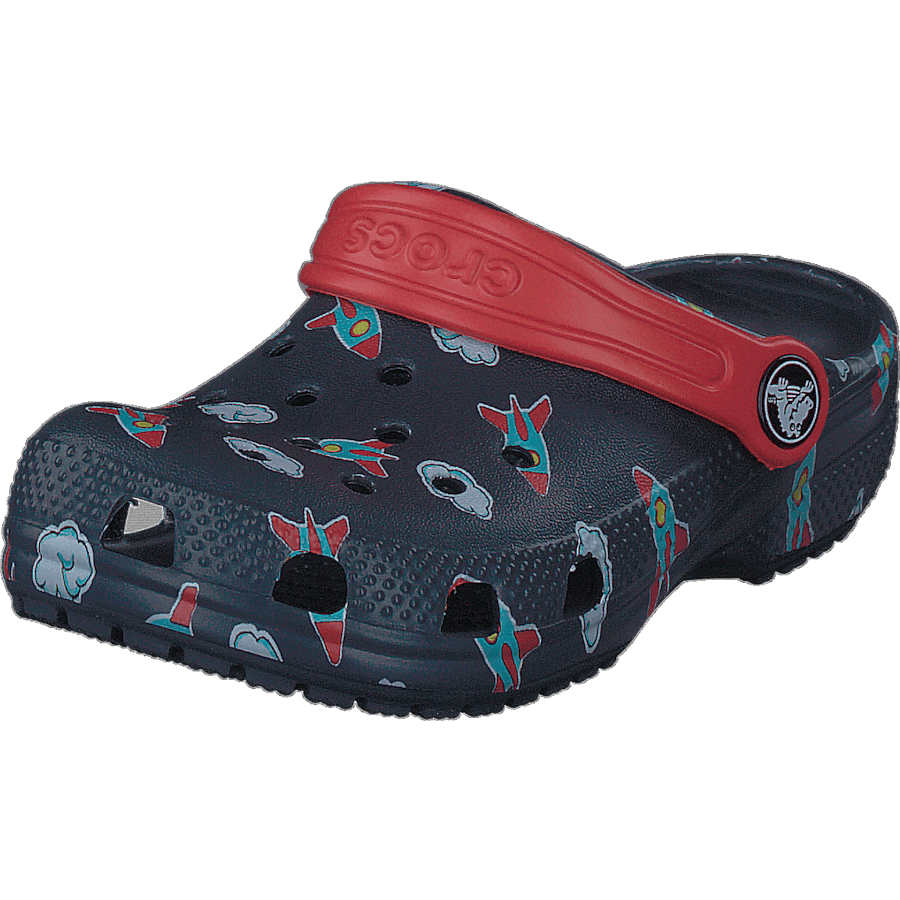 Classic Printed Clog Kids Navy - Bild 3