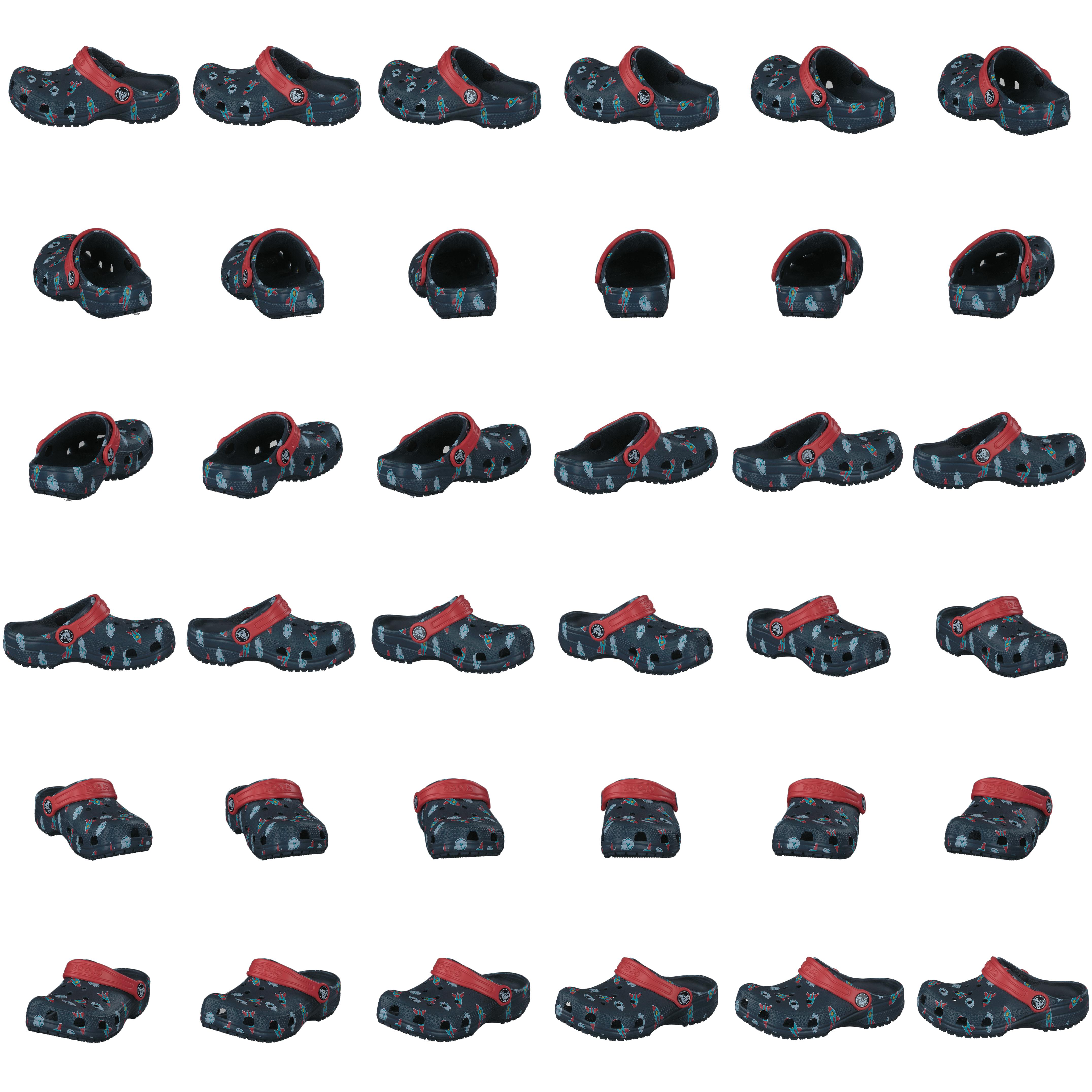 Classic Printed Clog Kids Navy - Bild 8