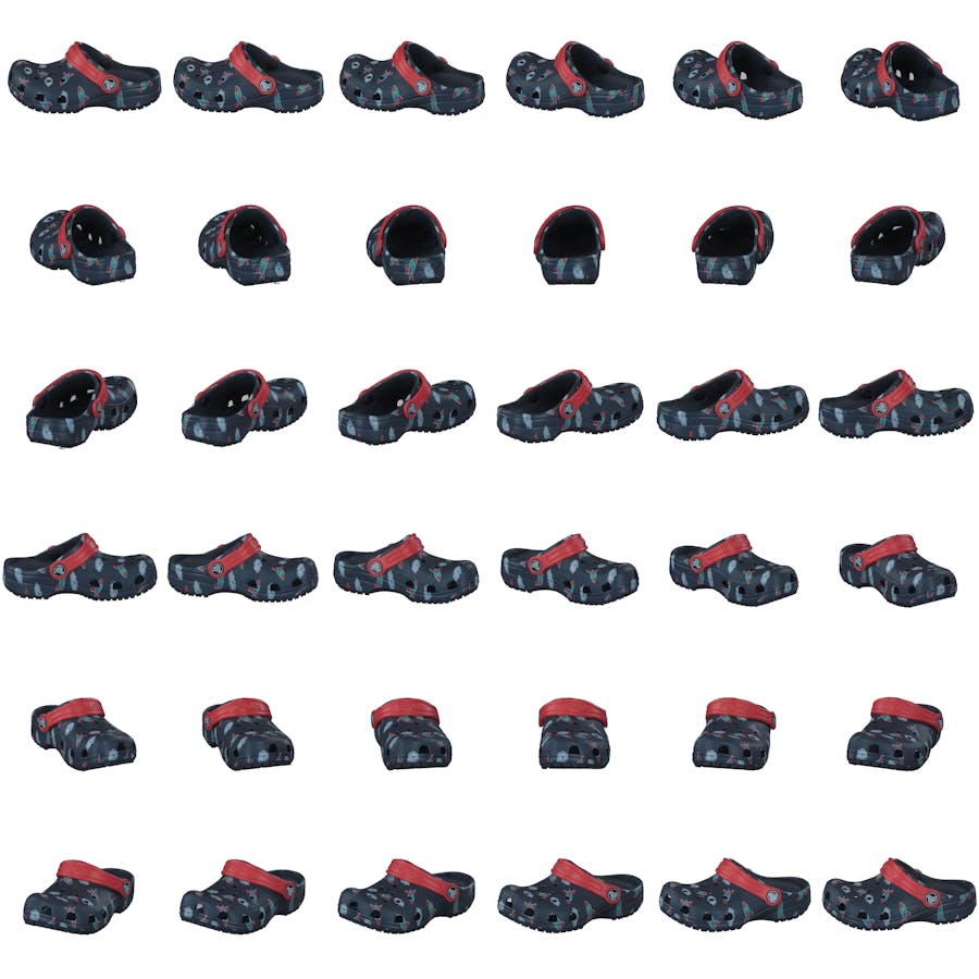 Classic Printed Clog Kids Navy - Bild 8