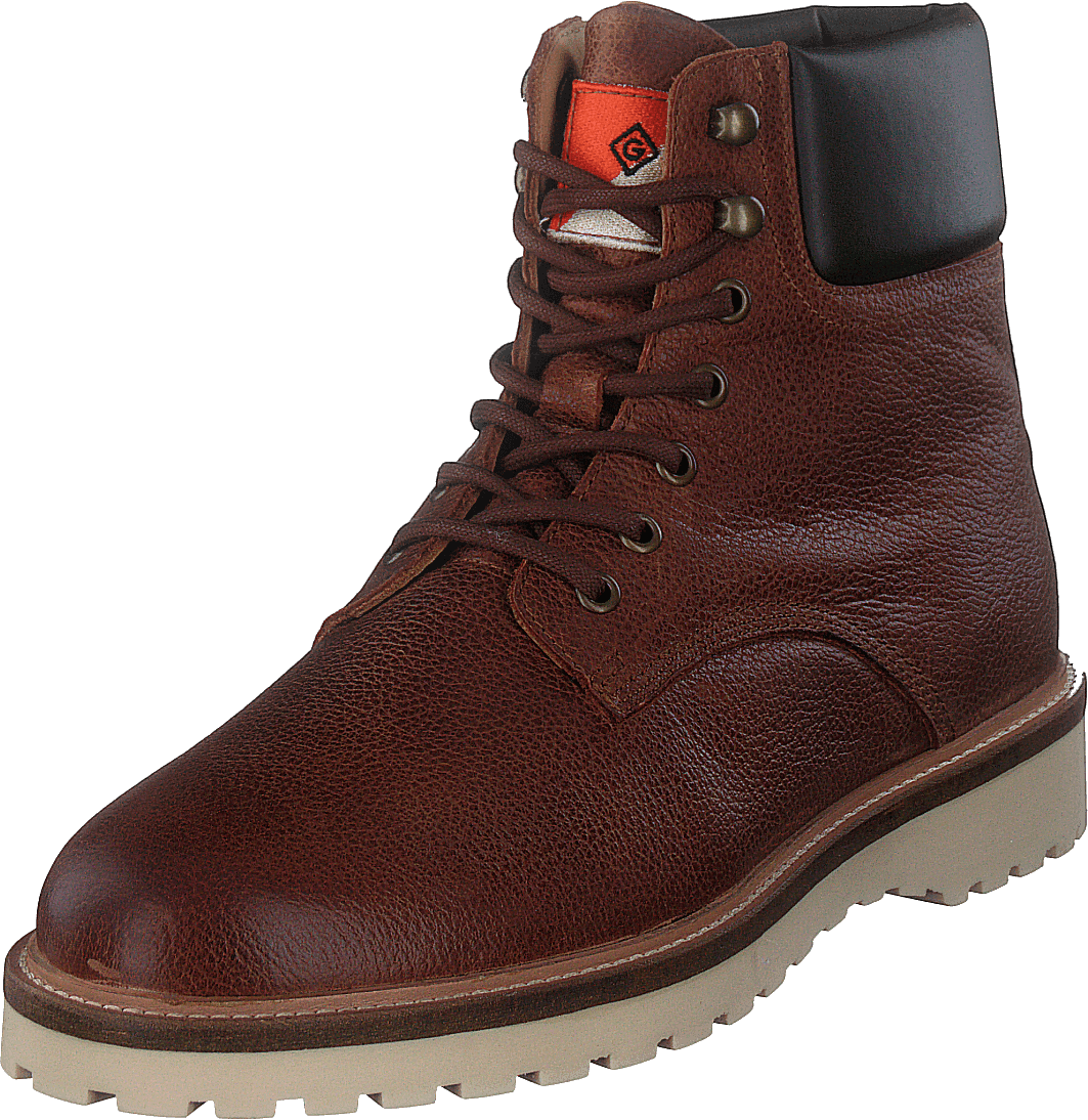 Roden Mid Lace Boot Cognac/brown