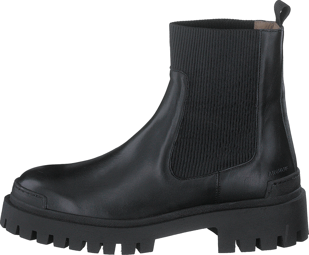 Boot With Elastic 1604/019 Black/black