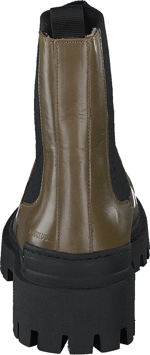 Boot With Elastic 1841/019 Dark Olive/black