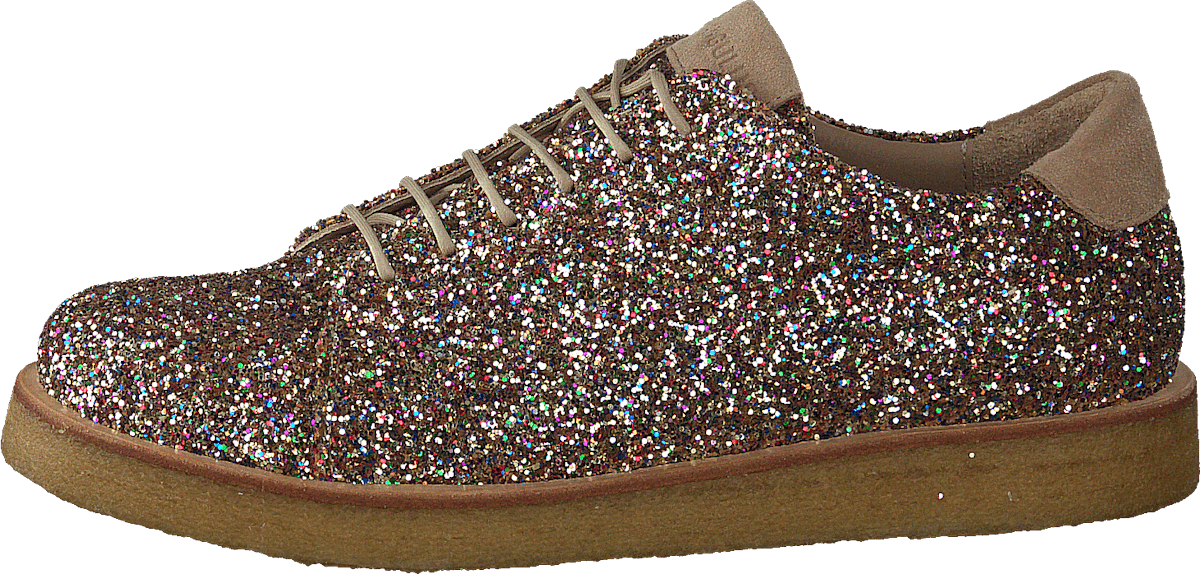 Sneaker In Glitter With Platea 2488/1149 Multi Glitter/sand